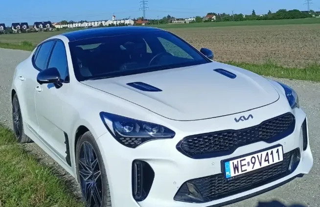 samochody osobowe Kia Stinger cena 256000 przebieg: 15500, rok produkcji 2022 z Miłomłyn